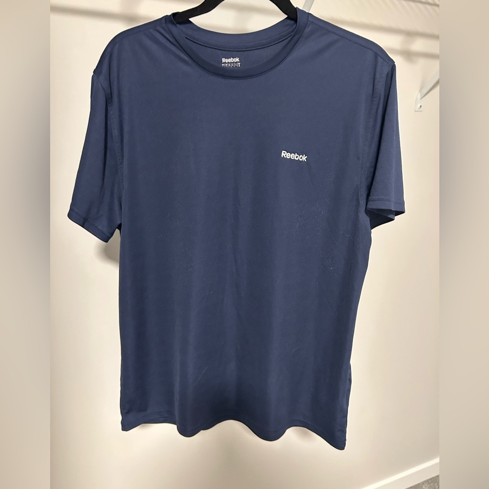 Reebok Men's Navy Short Sleeve Tee